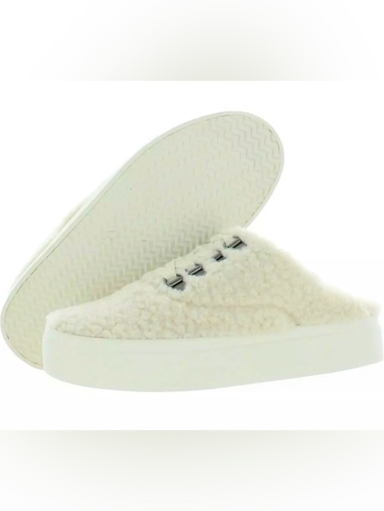 Lucky Brand Shoes - NIB [Lucky Brand] Sherpa Tolini Slip-On Tennis Shoes, Ivory - Multiple Sizes!